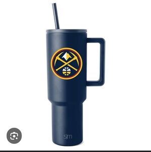 Simple Modern NBA Denver Nuggets Navy 40oz. Travel Tumbler Missing Straw